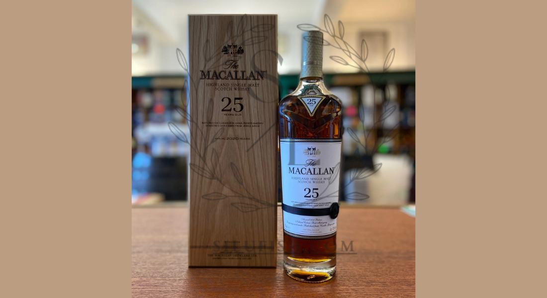 fMacallan 25 Year Old Sherry Oak Whisky